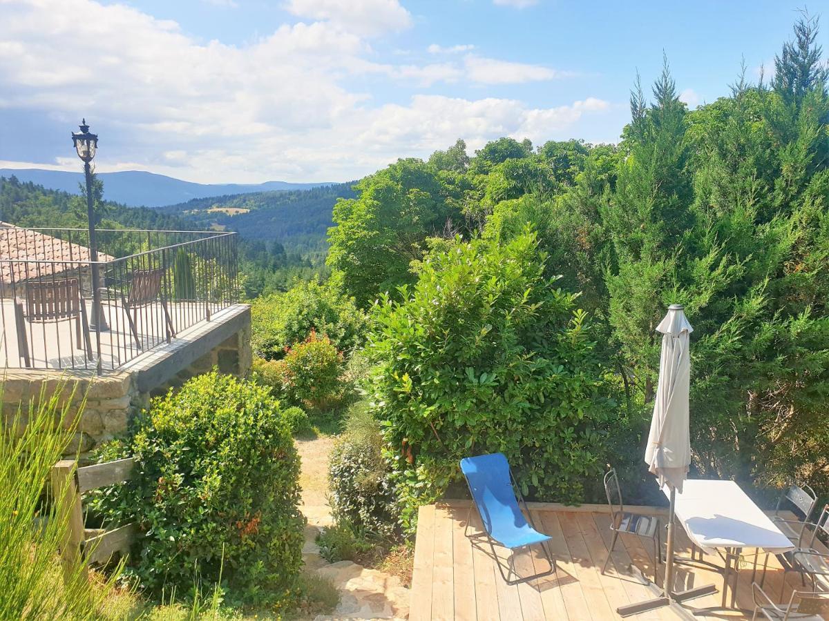 Le Petit Rias Gîte Soleil Saint Maurice en Chalencon Exterior foto