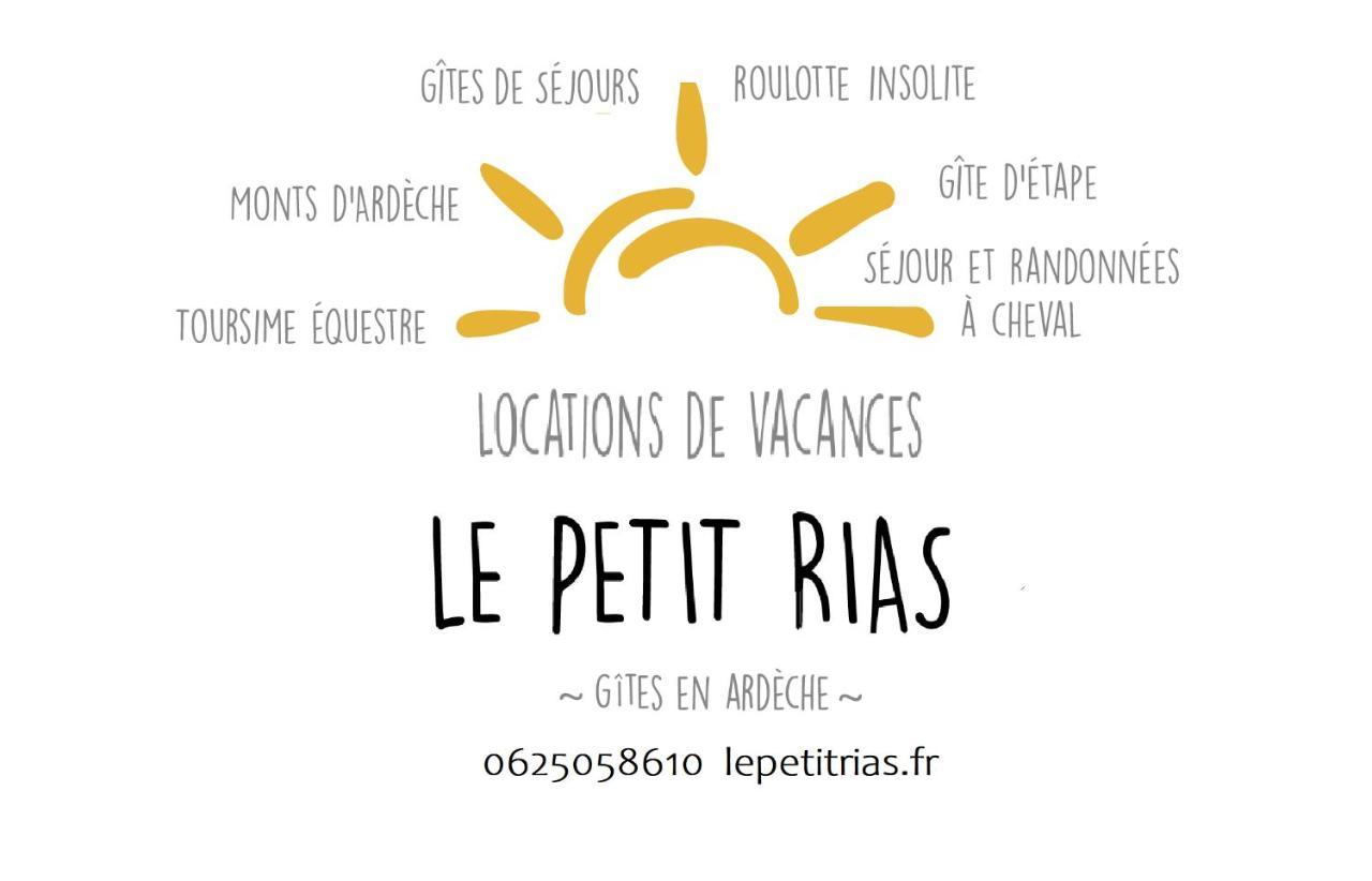 Le Petit Rias Gîte Soleil Saint Maurice en Chalencon Exterior foto