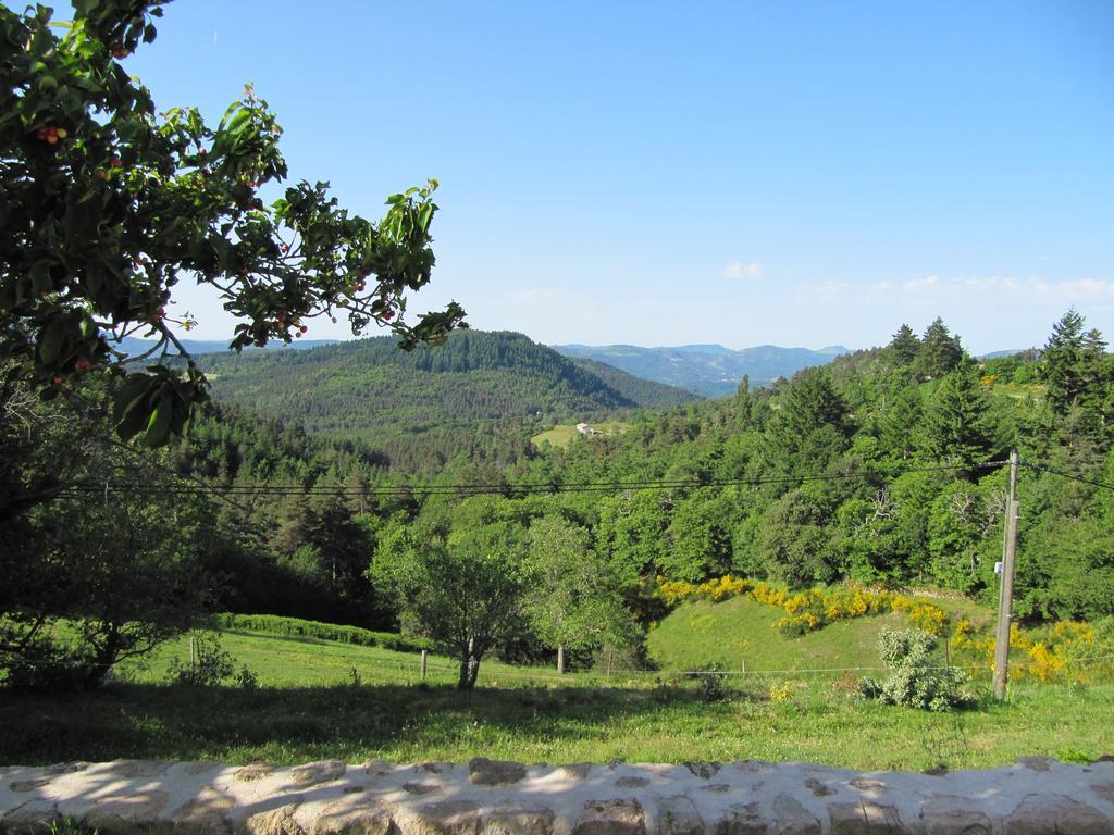 Le Petit Rias Gîte Soleil Saint Maurice en Chalencon Exterior foto
